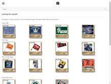Tablet Screenshot of mainstreetflags.com